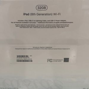 Apple IPad (8th Generation) WiFi 32GB